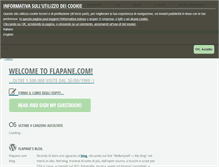 Tablet Screenshot of flapane.com